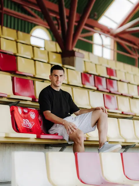 Neu im Kapfenberger Falkenhorst: Ivan Lagundzic (26) | Foto: KSV 1919