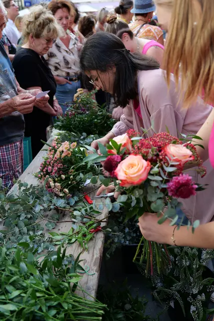 Im vergangenen Jahr war der Andrang zum Flashmob groß. | Foto: Maximilian Spitzauer/MeinBezirk