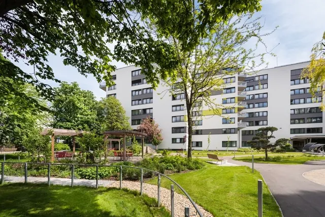 Beim Haus Augarten kann man sich eine Stärkung holen. | Foto: Häuser zum Leben