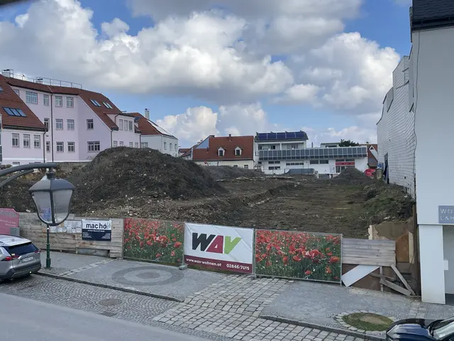 Bild aus dem Jahr 2024: In der oberen Landstraße sollen 50 Stadtwohnungen entstehen. | Foto: Bernhard Schabauer/Archiv