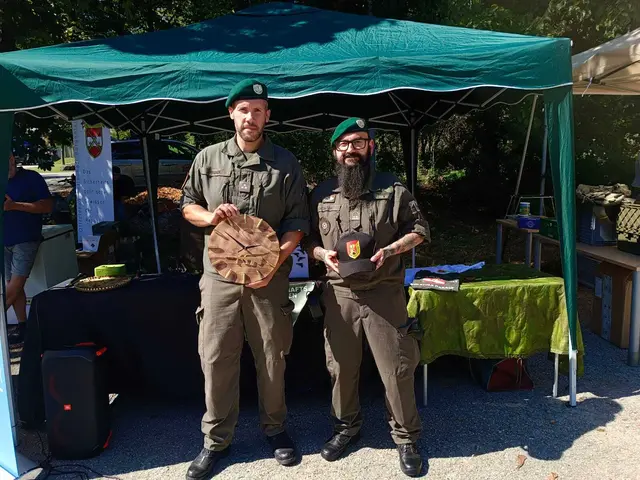 Christian Preiner (links) - Sieger in der Wertungsklasse Militär und Gesamtsieger. | Foto: Christian Preiner