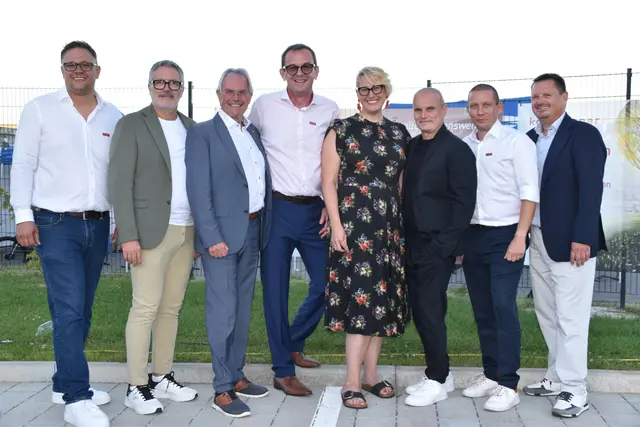 Johannes Pflaum, Martin Koisser, Karl Wilfing, Werner Kosa, Ulrike Emminger, Alfred Müller, Stefan Rauch, Christoph Mahal. | Foto: Mirjam Preineder