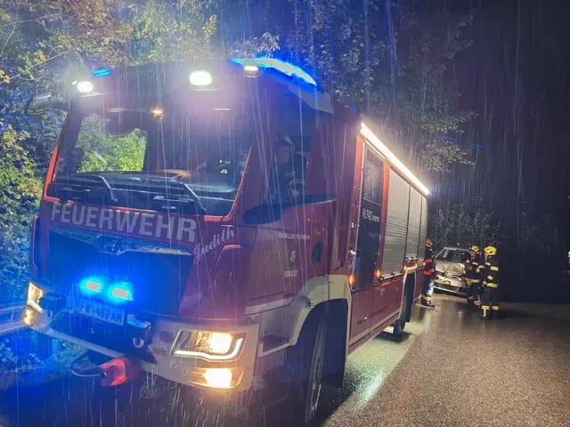 Am 9. September wurde die Freiwillige Feuerwehr Ybbsitz zu einem Verkehrsunfall alarmiert. | Foto: Bfkdo Amstetten / FF Ybbsitz