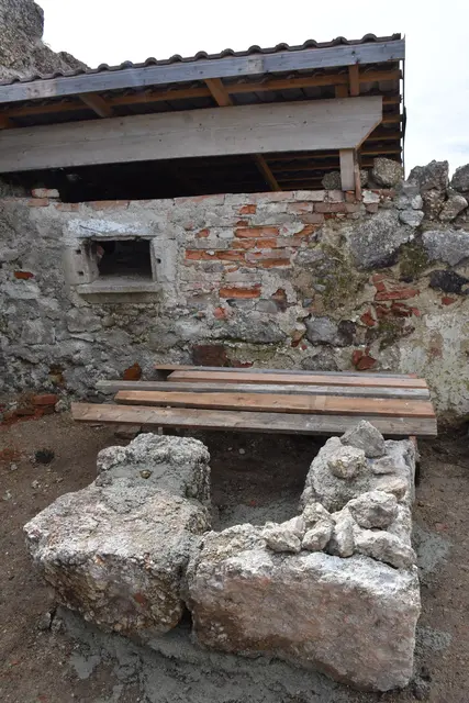Ruine Klingenberg Bauarbeiten. 