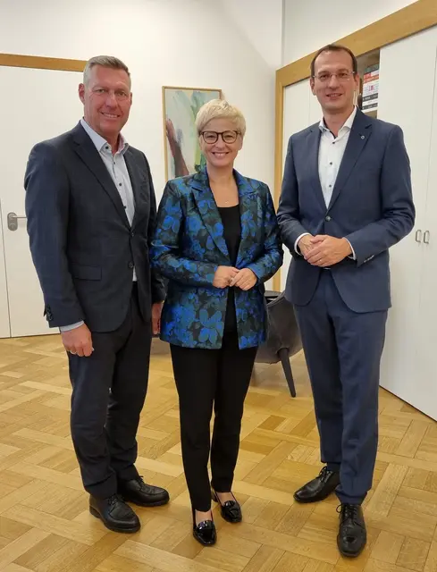 Wolfgang Greil, Doris Hummer, Thomas Mitterhauser. | Foto: Wirtschaftsbund OÖ