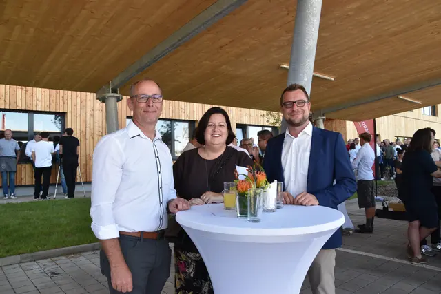 Bürgermeisterin Sabrina Divoky mit Vize Clemens Zinnbauer. | Foto: Mirjam Preineder