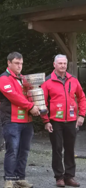 Weltmeister Steiner mit seinem Vater | Foto: Stoiber