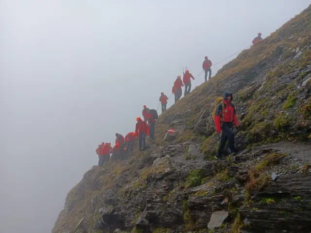 Die 46-jährige Deutsche war mit ihrem Ehemann und ihrer Tochter unterwegs als sie ausrutschte und mehrere Meter tief stürzte.  | Foto: Bergrettung Mallnitz