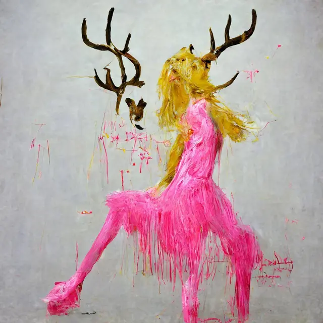 Carola Schmidt präsentiert ihre Bilder im Kunstraum Pro Arte. | Foto: Schmidt