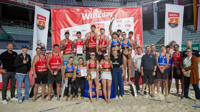 Siegerbild zum Abschluss der erstmals in Kitzbühel ausgetragenen Staatsmeisterschaften. | Foto: Nepel/kitzbeach