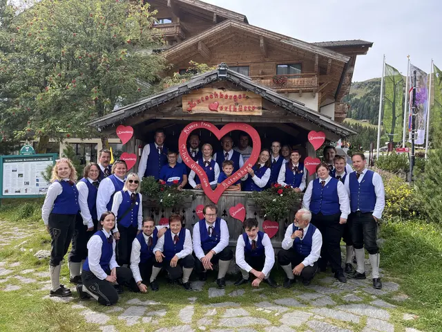 Die Marktkapelle Eberndorf-Kühnsdorf begeisterte sowohl beim 1. Klimaberg Genussfest als auch zwei Tage später beim ORF Frühschoppen. | Foto: Privat