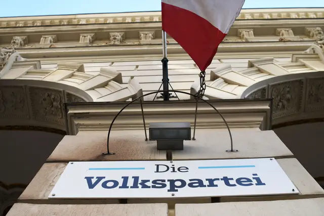 Fridays For Future plant einen Protest vor der ÖVP-Zentrale in der Lichtenfelsgasse. | Foto: Alexandra Unger / profil / picturedesk.com
