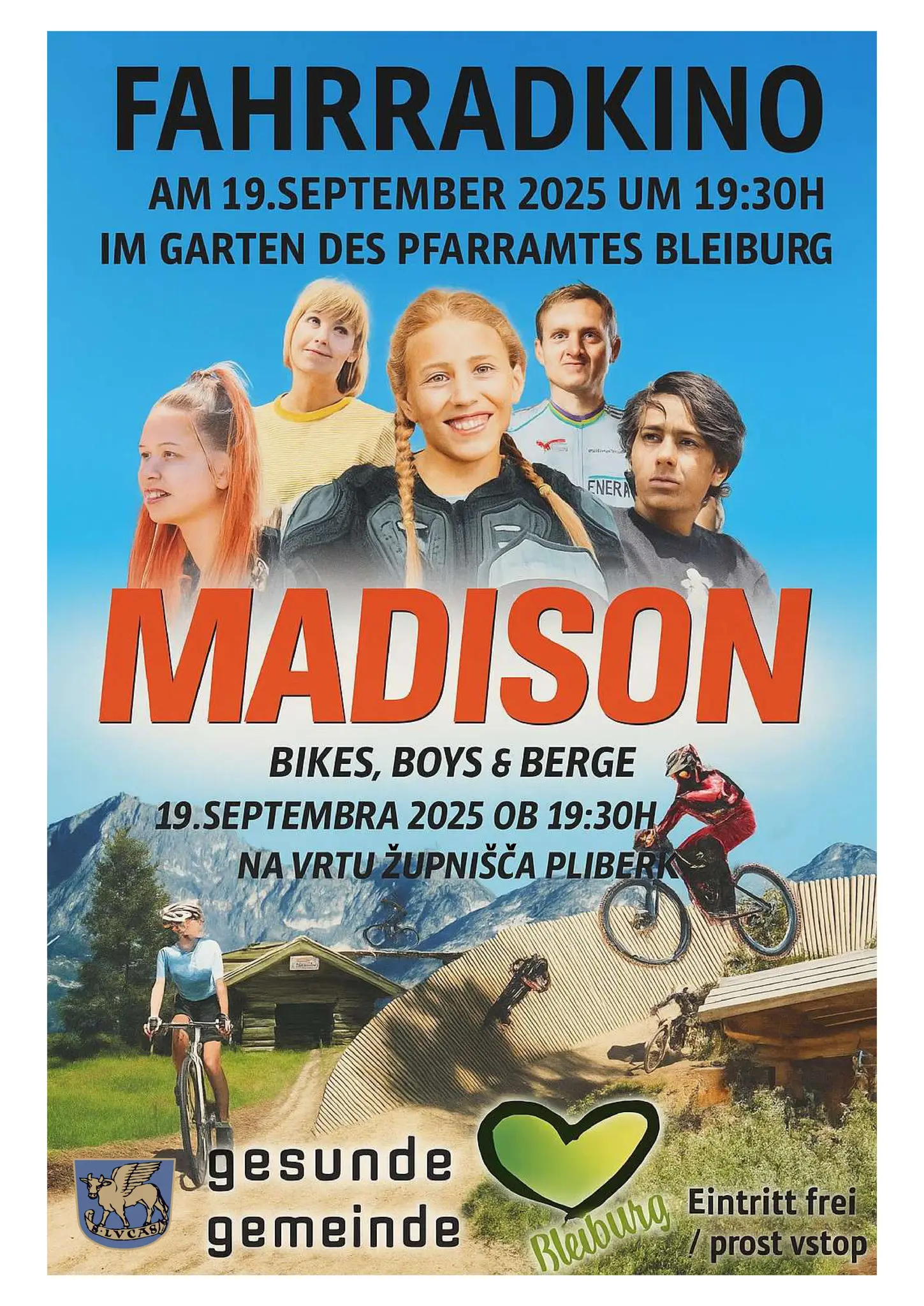 Fahrradkino für Jung und Alt: 