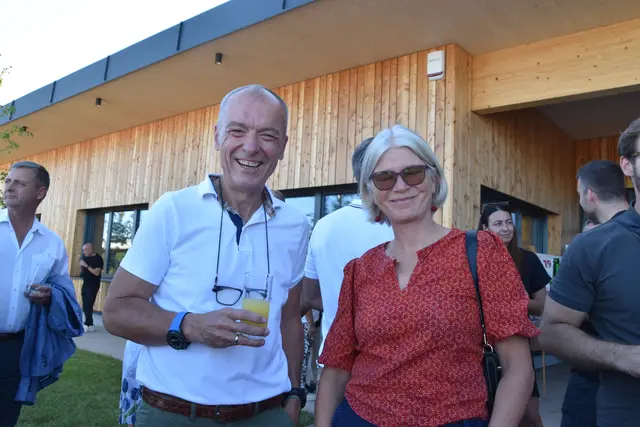 LeobersdorferBürgermeister Andreas Ramharter und Anette Schawerda (LEADER). | Foto: Mirjam Preineder