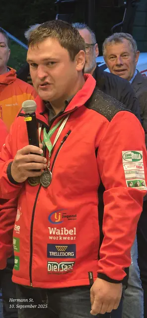 Pflügerweltmeister Stefan Steiner | Foto: Stoiber