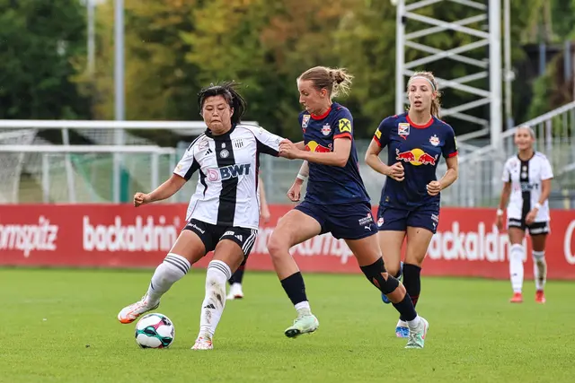 Die LASK-Kickerinnen bitten die Königsblauen Frauen zum großen Linzer Derby der Frauen.  | Foto: Reischl