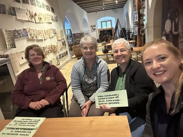 Theorie und Praxis beim workshop Sammlungspflege