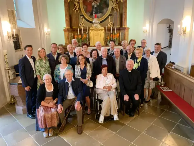 Der Gottesdienst bot allen Gästen die Gelegenheit, die Bedeutung von Treue, Zusammenhalt und gegenseitiger Wertschätzung zu würdigen.  | Foto: Ferdinand Bertl/Gemeinde Gerersdorf