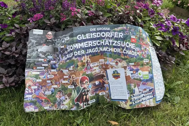 Die Stationen waren auf der Karte eingezeichnet. Nach dem erfolgreichen Lösen der Rätsel, erhielt man einen Sticker. | Foto: Stadtgemeinde Gleisdorf