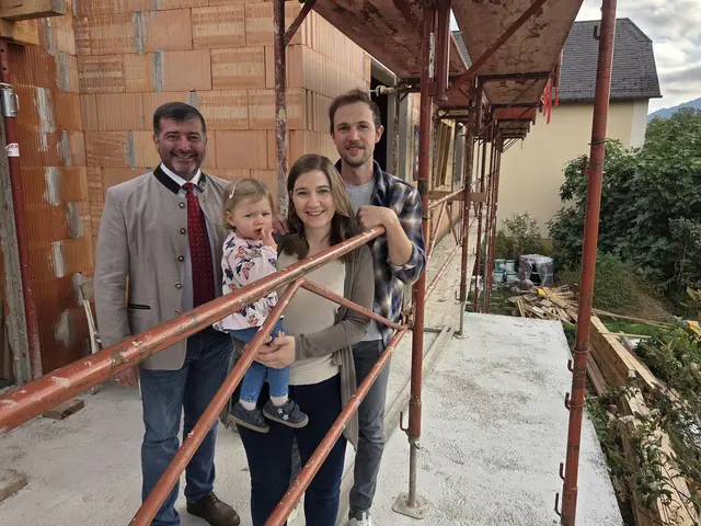 LAbg Josef Edlinger Bianca und Florian Murth mit Miriam | Foto: VP