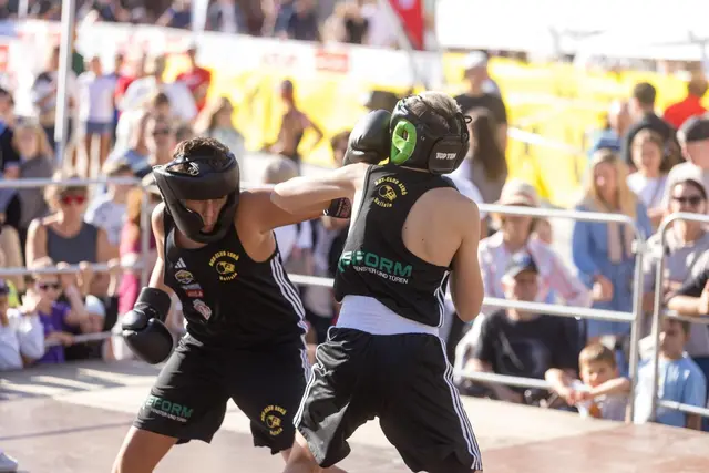 Samstag war der Boxclub ASKÖ Hallein wieder beim Tag des Sports in Salzburg mit dabei.  | Foto: Tarik Asil