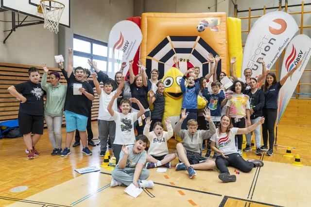 Gemeinsam mehr bewegen - Sportunion, BBSV und ASO Schule. | Foto: ÖBSV
