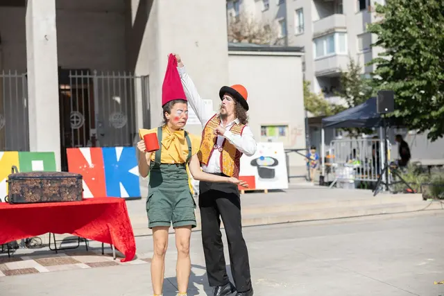 Straßenkünstlerinnen sowie -künstler zeigten ihr Können beim Straßenkunstfestival Stramankerl. | Foto: René Brunhölzl/MeinBezirk