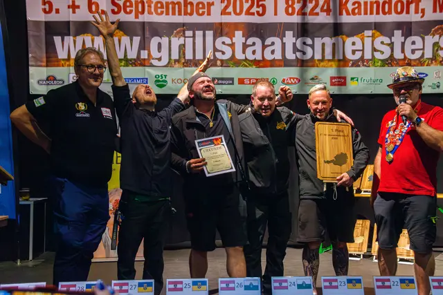 Zahlreiche Titel und unendlich viel Freue für die Trepperl-Platzierten. | Foto: zVg Österreichische Grill-Staats­meister­schaften