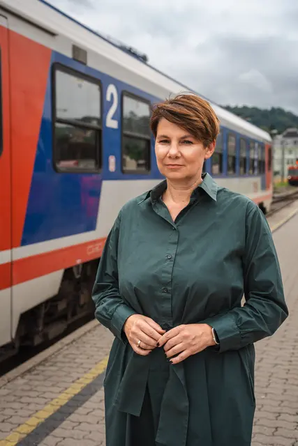 Die Mobilitätssprecherin der Grünen, Landtagsabgeordnete Dagmar Engl. | Foto: Grüne OÖ