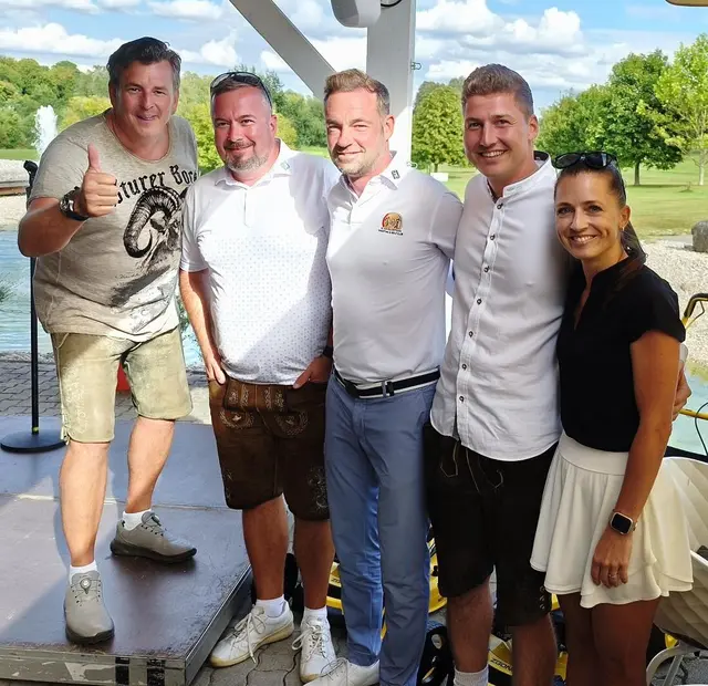 Die Brutto-Sieger mit Marc Pircher | Foto: GCL Lengenfeld
