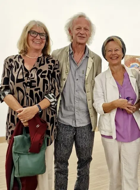 Im Bild Helga Cmelka (Bilder), Franz Hautzinger (Musik) und Karin Ivancsics (Literatur) | Foto: Karin Ivancsics