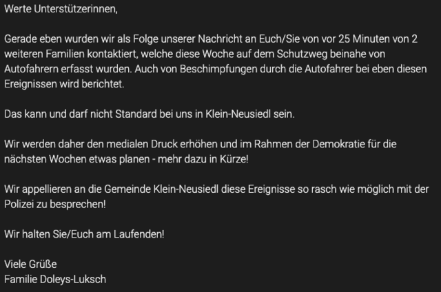 Auszug aus der Petition, veröffentlicht am 12. September 2025. | Foto: Screenshot/OpenPetition