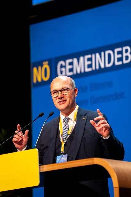 NÖ Gemeindebund-Präsident Johannes Pressl. | Foto: Gerald Prüller