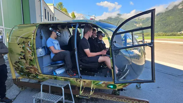 Vor Kurzem fand in der Fiala-Fernbrugg-Kaserne in Aigen im Ennstal eine zentrale Wehrdienstberatung für die Stellungspflichtigen des Geburtsjahrganges 2007 statt. | Foto: ÖKB HBV Liezen