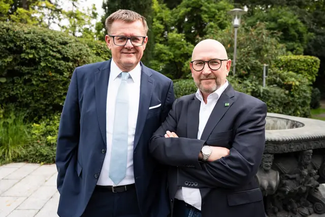 Geschäftsführer Josef Fraundorfer und Obmann Josef Aigner zeigen sich zufrieden mit dem Geschäftsjahr 2024. | Foto: Saatbau Linz