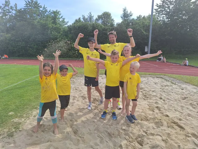 Alexander Weiß mit dem LG-Nachwuchs. | Foto: LG Kirchdorf