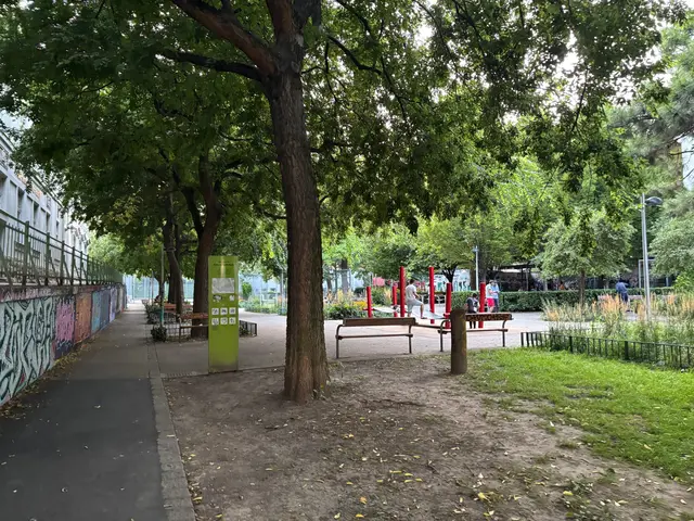 Der Fritz-Imhoff-Park befindet sich nahe der Suchthilfe Jedmayer. | Foto: Pia Rotter/MeinBezirk