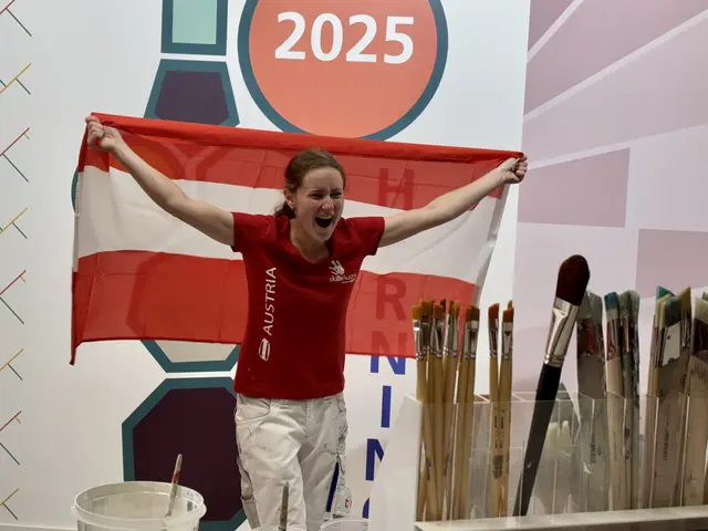 Katharina Möller freute sich als die Schlussglocke ertönte. | Foto: MeinBezirk/ Julia Gerold