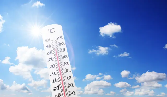 Die durchschnittliche Jahrestemperatur im Bezirk Ried lag im Zeitraum von 1981 bis 2010 noch bei 9,1 ° Celsius und wird von 2071 bis 2100 voraussichtlich auf 12,6 ° Celsius ansteigen.  | Foto: Smarterpix_Taut