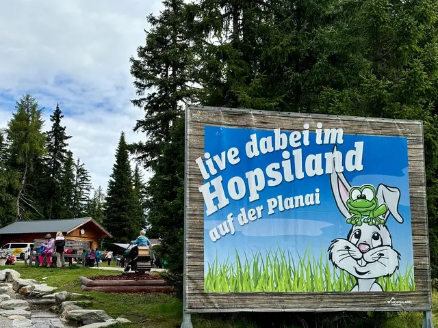 Willkommen im Hopsiland: Seit zehn Jahren begeistert der Themenweg Kinder und Familien auf der Planai. | Foto: Madeleine Sohneg