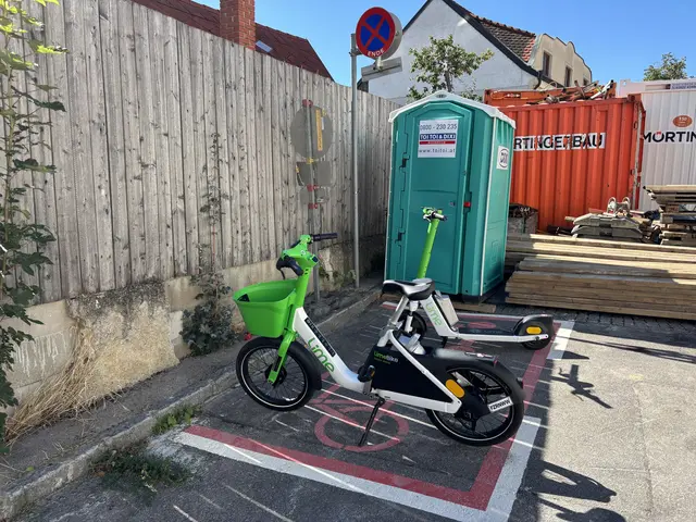 Nicht alle Lime-Fahrzeuge werde so vorbildlich wie diese abgestellt. Wer sich gestört fühlt, kann das Fahrzeug melden. | Foto: MeinBezirk/Seebacher