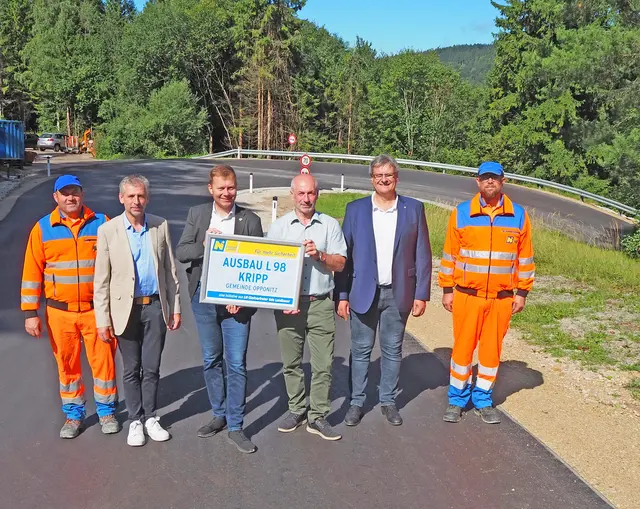 Martin Sperr, Leopold Röcklinger, Alexander Schnabel, Johann Lueger , Franz Grottenthaller und Daniel Haselsteiner-Diwald. | Foto: NÖ STD