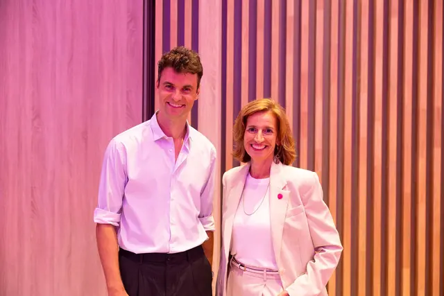 Daniel Gieber und Indra Collini | Foto: NEOS