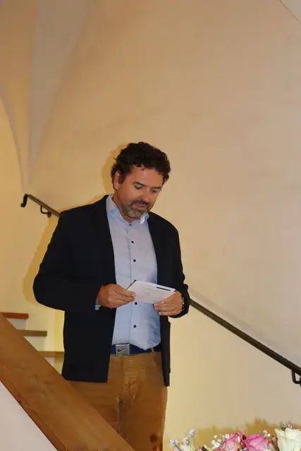 Stadtrat Peter Vöhl nahm die Begrüßung vor.  | Foto: Elisabeth Zangerl