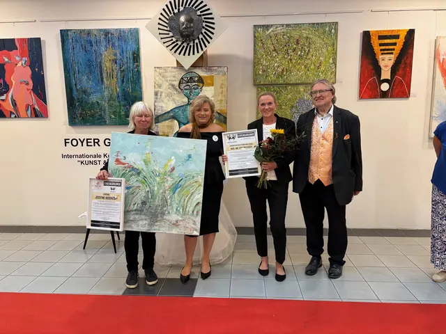 Josefine Rosenzopf, Michaela Lukmann, Evelyne Fasch und Gerhard Fruhmann | Foto: Almer