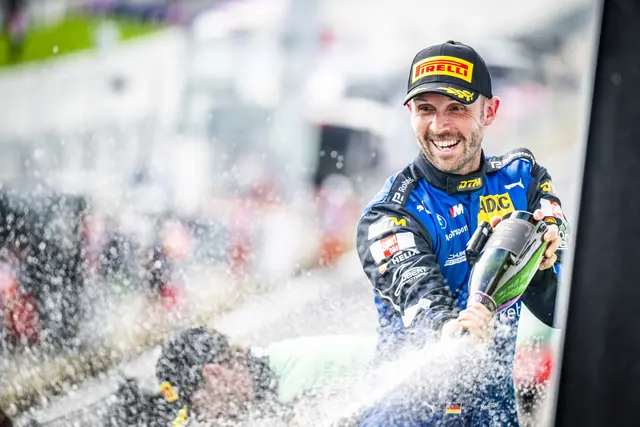 Rene Rast jubelte am Samstag. | Foto: Red Bull Content Pool