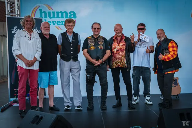 Prominente Unterstützung der Harley-Davidson Charity-Tour. | Foto: HDCT