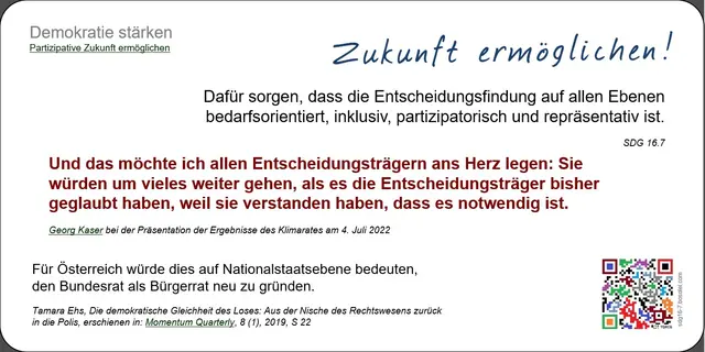 Zukunft ermöglichen durch eine partizipative Demokratie - http://sdg16-7.bosolei.com