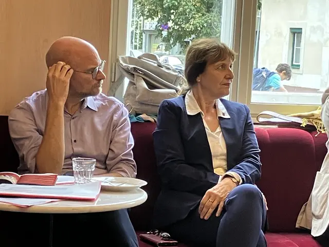 Vizebgm. Praschak und Bgm.in Silvia Drechsler | Foto: Stockmann