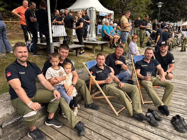 Die Freiwillige Feuerwehr Rotenturm a.d. Pinka.  | Foto: Lisa Stöckl